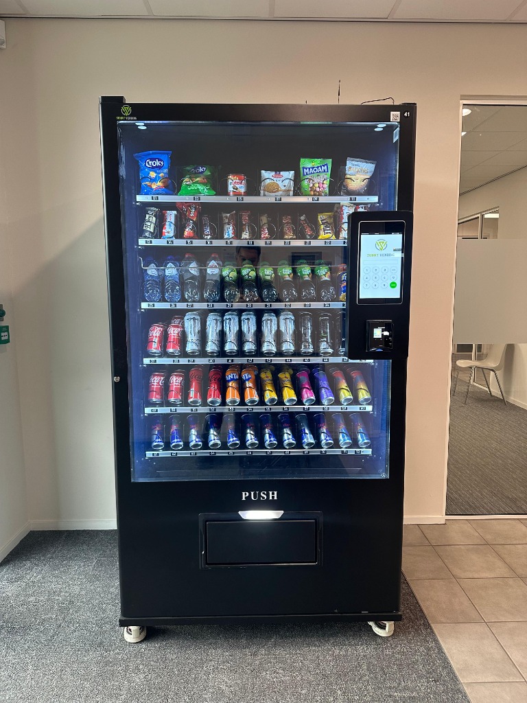 Vendingautomaat in gang