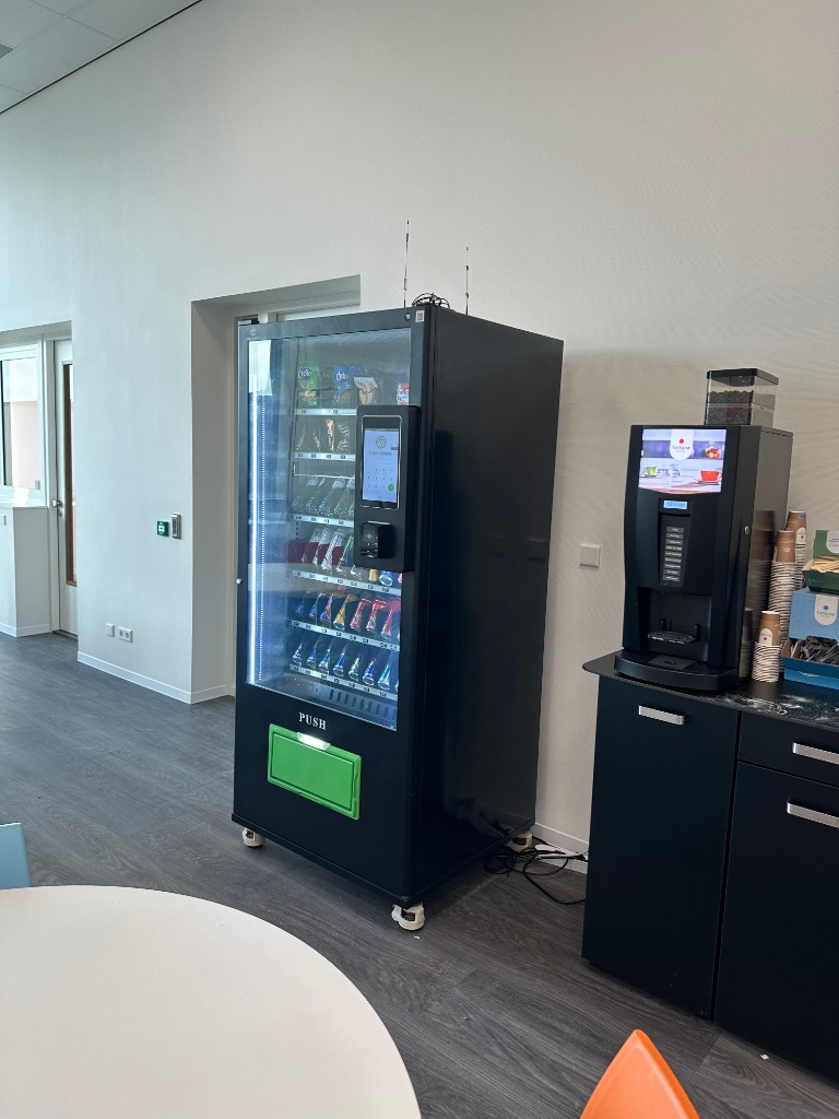 Vendingautomaat in kantoor